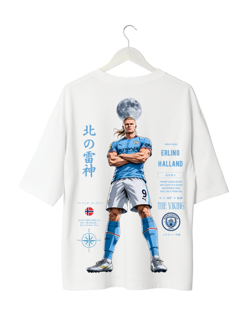 Haaland Graphic T-Shirt (Oversized)