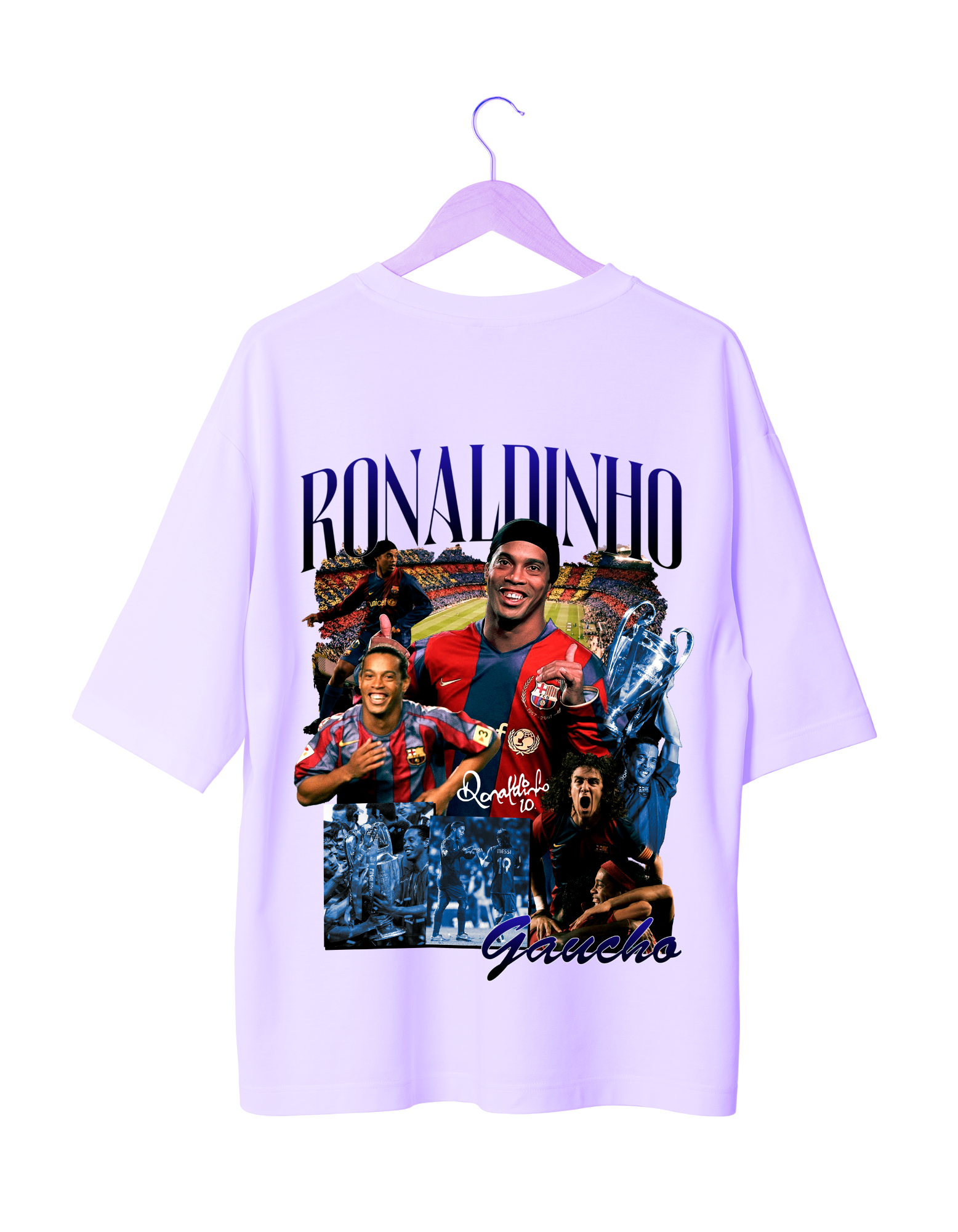 Ronaldinho Gaucho oversized t-shirt black